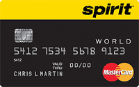 Bank of America Spirit Airlines World MasterCard Credit Card