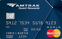 Amtrak Guest Rewards World Master Card Review