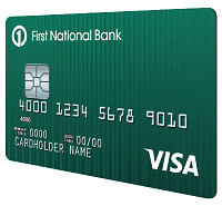 First National Bank BucksBack Visa Card Review