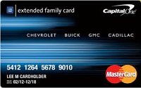 Capital One GM Extended Family Card Review