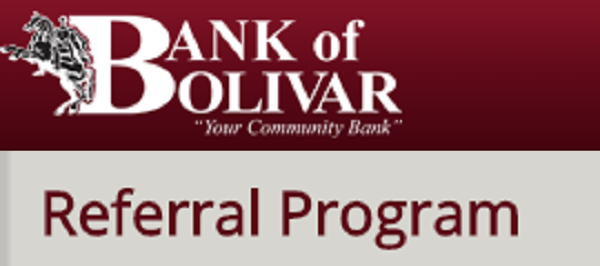 New Bank of Bolivar $25 Referral Promotion