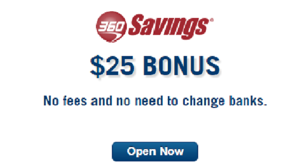 New Capital One 360 Savings Account $25 Promotion