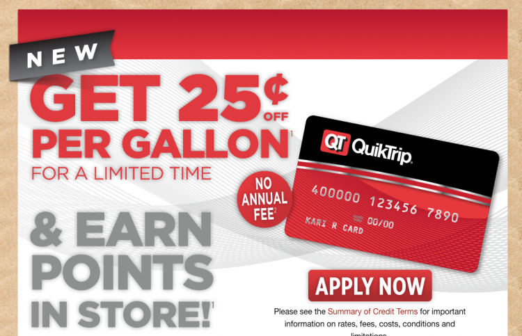 QuikTrip Credit Card