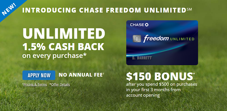 Chase Freedom Unlimited