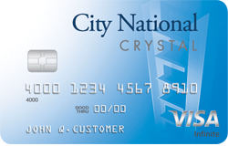 City National Crystal VISA Infinite