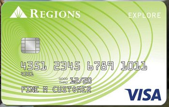 Regions Bank Explore Visa Credit Card Review Bank Checking Savings