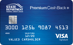 State Department Federal Credit Union Premium Cash Back+ Card Review: $200 Bonus