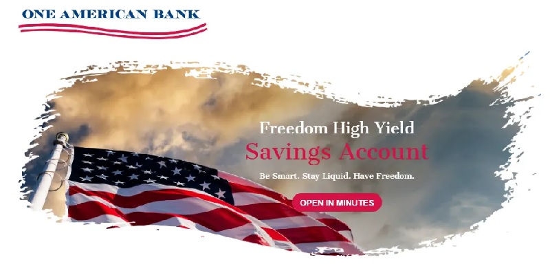 One American Bank Savings 1.72% APY Rate (Nationwide) 