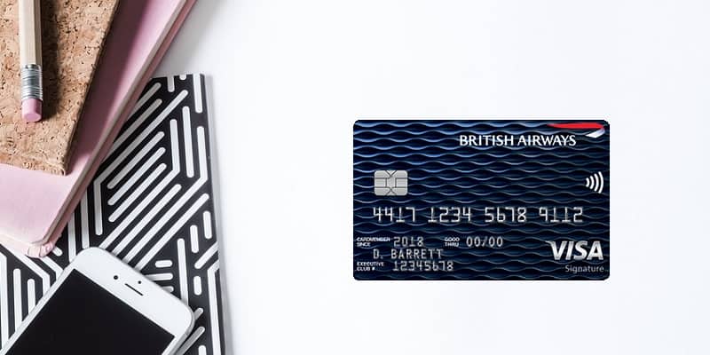 Chase British Airways Visa Signature credit card bonus promotion offer review