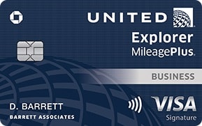 United Explorer Business Card T Banner