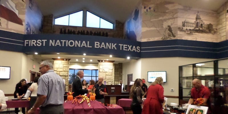 First National Bank Texas Mastercard Business Cash Card $25 Bonus Cash