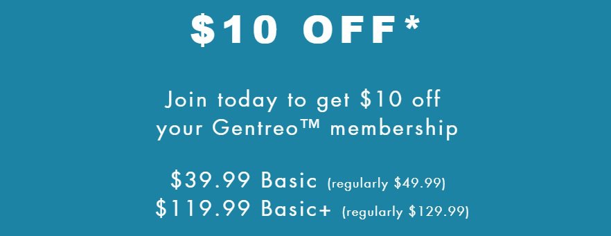 Gentreo Eldercare Estate Planning: $10 Membership Discount