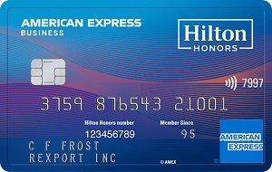 The Hilton Honors American Express Business Card Bonus