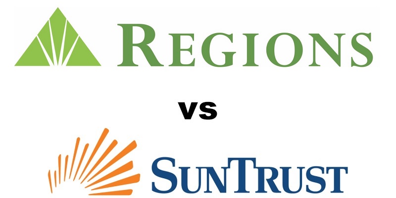 SunTrust Bank vs Regions Bank