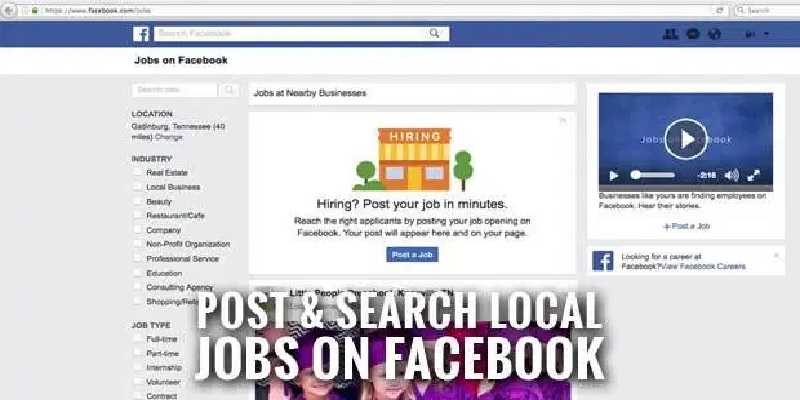 Facebook For Business Job Posting Review: Free To Post With Option To Boost Listing