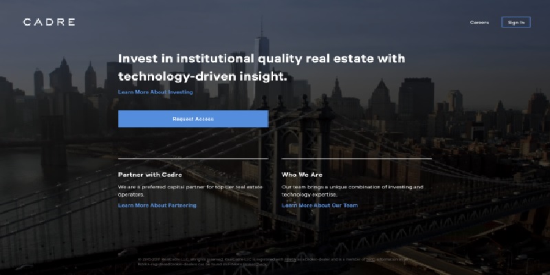 Cadre.com Review: Commercial Real Estate Investing, Reimagined