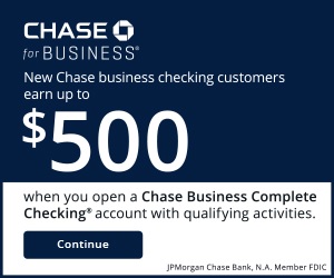 Chase Business Checking Bonus