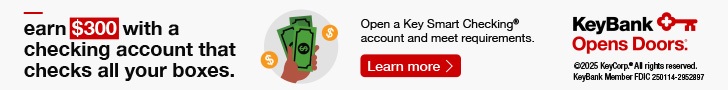 KeyBank Checking Banner